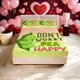 thumbnail image 1 of "Don't Worry Peas Are Happy" Printed Fitted Sheet Set Soft and Breathable Microfiber Deep Pocket with Non-Slip Grips to Stay in Place Suitable for All Seasons!, 1 of 1