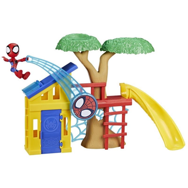 Spidey And His Amazing Friends - Figura De Acción Parque De Juego Spidey