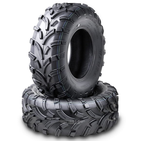 Neumáticos WANDA ATV UTV de 25 x 10 a 12, 6 capas, barro ligero, juego de 2