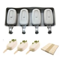 Genérico - Moldes De Silicona Para Paletas De Helado