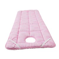 Ioensy - Sábana Para Camilla De Masaje Profesional Y 4 Bandas Elásticas Sábanas Para Salón De Belleza Rosa