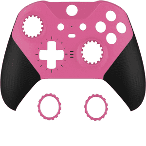 Cubierta Personalizada Aaronmei Para Placa Frontal Xbox One Elite Series 2 Rosa Rojo
