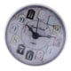 thumbnail image 5 of Mini Reloj De Pared Ventosa Resistente Al Agua Para Baño Cocina Blanco, 5 of 5