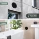thumbnail image 5 of Pack de 2 tapas de ventilación redondas negras de plástico para sofito Vent Systems de 4", 5 of 8