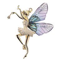 Ioensy - Broches De Niña Bailando, Broche De Niña Ángel, Alfileres Para Mujeres Y Niñas, Ramo De Oficina