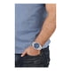 thumbnail image 5 of Reloj Versace V‑Code GMT 42 mm Acero con esfera azul, 5 of 6