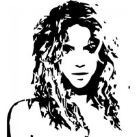 Rienda Libre Graphics - Decomural Shakira Pop Music Singer Ws-33965