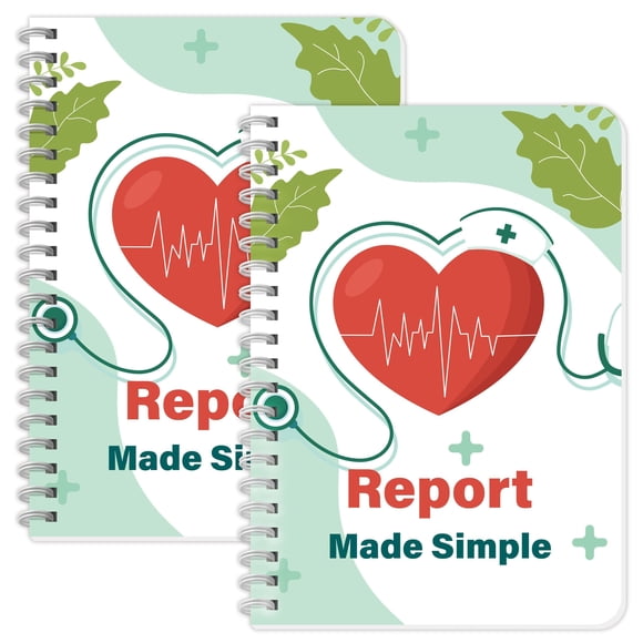 Cuaderno INKNOTE 2 unidades 21 × 15 cm Hoja de informe de enfermería