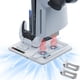 thumbnail image 1 of Soporte de Base Enfriador para PS5 Slim con Estación de Carga para Duales Controles, Base con Ventilador Potente de 3 Niveles con 6 Ranuras para Discos y 2 Colgadores de Auriculares, 1 of 7