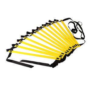 Ioensy - Escalera De Agilidad Escalera De Velocidad De Coordinación Para Rugby Voleibol Deportes Al Aire Libre 5 M 10 Secciones