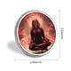 thumbnail image 2 of Bruja Escarlata-Theme Round Button Badge: Premium Metal Construction, Ideal for High-End Events 2.8 cm, 2 of 6