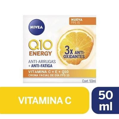 Crema Facial De Día Q10 Energy 50 Ml Nivea