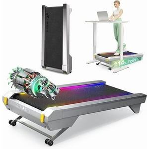 Urevo Cyberpad For Office– Almohadilla Inteligente Para Caminar Con 14% De Inclinación Automática