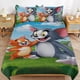 thumbnail image 1 of Tom And Jerry Cartoon Bedding Sets Ultra Soft Skin-Friendly Duvet Cover 3 Piece, Cute Comforter Cover Bed Set for Boys Girls Kids, 1 of 5