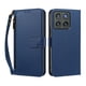 thumbnail image 1 of Funda Tipo Billetera para Motorola Moto Edge 2026 con Soporte y Bolsillo con Cierre Azul profundo, 1 of 1