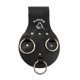 thumbnail image 1 of Soporte para llaves Rudedog USA #3035, piel negra de primera calidad, 1 of 6