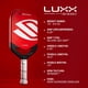 thumbnail image 5 of Pala De Pickleball Selkirk Luxx Control Air Florek De Fibra De Carbono, 5 of 6