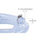 thumbnail image 3 of Tubo de PVC JUNZHIDA, trenzado a alta presión, transparente, 19 mm y 3 m, 3 of 6