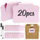 thumbnail image 1 of Etiquetas HOOMTREE 20 pzs rosa con clip desmontable, 1 of 7