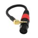 thumbnail image 3 of Cable De Audio XLR Hembra De 3 Pines A Conector Estéreo De 3,5 Mm En ángulo Recto, 3 of 5