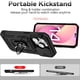 thumbnail image 4 of Estuche GANGXUN para iPhone 14 Pro Max, soporte giratorio 360°, estilo mecánico y magnético, 4 of 5