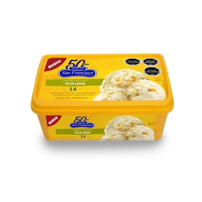 Helado Pie De Limón Cassata 900 Ml San Francisco