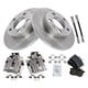 thumbnail image 1 of Juego de discos y pastillas de freno traseros cerámicos TRQ para VW Beetle y Golf, 1 of 8