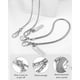 thumbnail image 2 of Juego de cadenas metálicas para teléfono móvil MOUTAKEY, bandolera desmontable, 2 of 6
