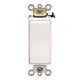 thumbnail image 1 of Switch Leviton Decora Plus Rocker 20A 120/277 V blanco, paquete de 1, 1 of 1