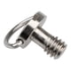 thumbnail image 1 of Einzigen Tornillo de anillo en D 1/4 pulgada Hierro, 1 of 3