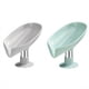 thumbnail image 1 of 1/2pcs Leaf Shape Soap Box Drain Soap Holder Bathroom Accessories Suction Cup Soap Dish Tray Soap Dish For Bathroom Soap Container, 1 of 5