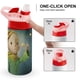 thumbnail image 4 of El PrincipitoBotella de Agua con Tapa Pop Top de Un Toque, Acero Inoxidable, a Prueba de Fugas, para Deportes, Botella Infantil rosa 12 oz, 4 of 6