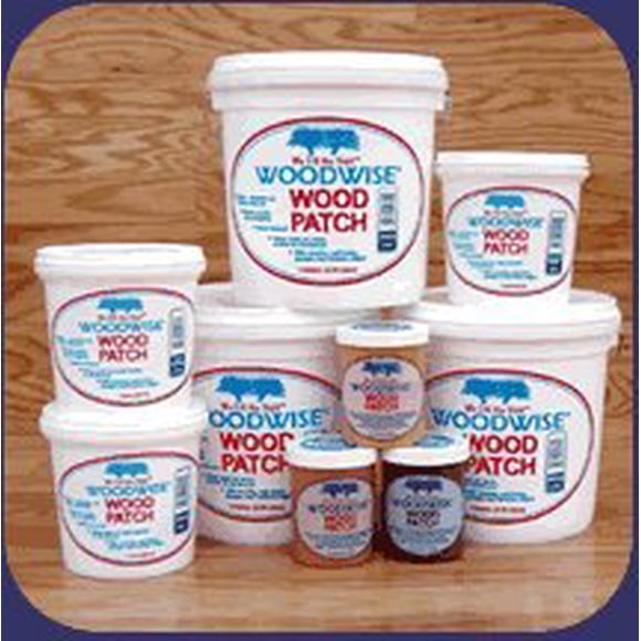 Parche para madera Woodwise Wood Filler, ébano, 946 ml, tamaño cuarto de galón