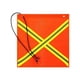 thumbnail image 4 of Bandera de advertencia Bandera de Kayak Naranja Tira reflectante de doble cara Bandera reflectante Señal de advertencia para vehículo de carga Camión, 4 of 5