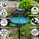 thumbnail image 2 of Bañera para pájaros JOYBEE HOME&GARDEN 97 cm de metal con doble estaca, azul, 2 of 8