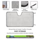 thumbnail image 2 of Rimas Infantiles Parasol para Parabrisas Delantero Protector Plegable, Visera Solar para Auto Bloquea Rayos UV Mantiene tu Vehículo Fresco 130cm*70cm, 2 of 6