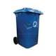 thumbnail image 1 of Basurero 360 lts azul, 1 of 2