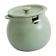 thumbnail image 1 of Recipiente De Cocina Con Tapa Cuchara Almacenamiento De Alimentos Tarro De Condimentos Bote De Cerámica M Verde, 1 of 5