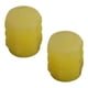 thumbnail image 1 of 2x Tapas De Válvulas De Coche Cubiertas Luminosas Para Coches Universales Vehículo Eléctrico Amarillo, 1 of 5