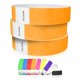thumbnail image 1 of Pulseras de Tyvek Wristco 600 Naranja Neón a prueba de manipulación, 1 of 7