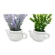 thumbnail image 5 of Macetero tetera con planta aritficial, producto surtido 1 un, 5 of 6