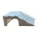 thumbnail image 1 of Acuario de tortugas descansando y tomando el sol, lavabo para animales, muelle, accesorios para acuarios, hábitat para reptiles, ranas, dragones barbu Grande, 1 of 5