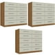 thumbnail image 1 of Combo 3 Cómodas 10 Cajones 91x91x35cm Off White R10X3, 1 of 6