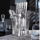 thumbnail image 2 of Cubiertos cuchilleria color plata, 2 of 2