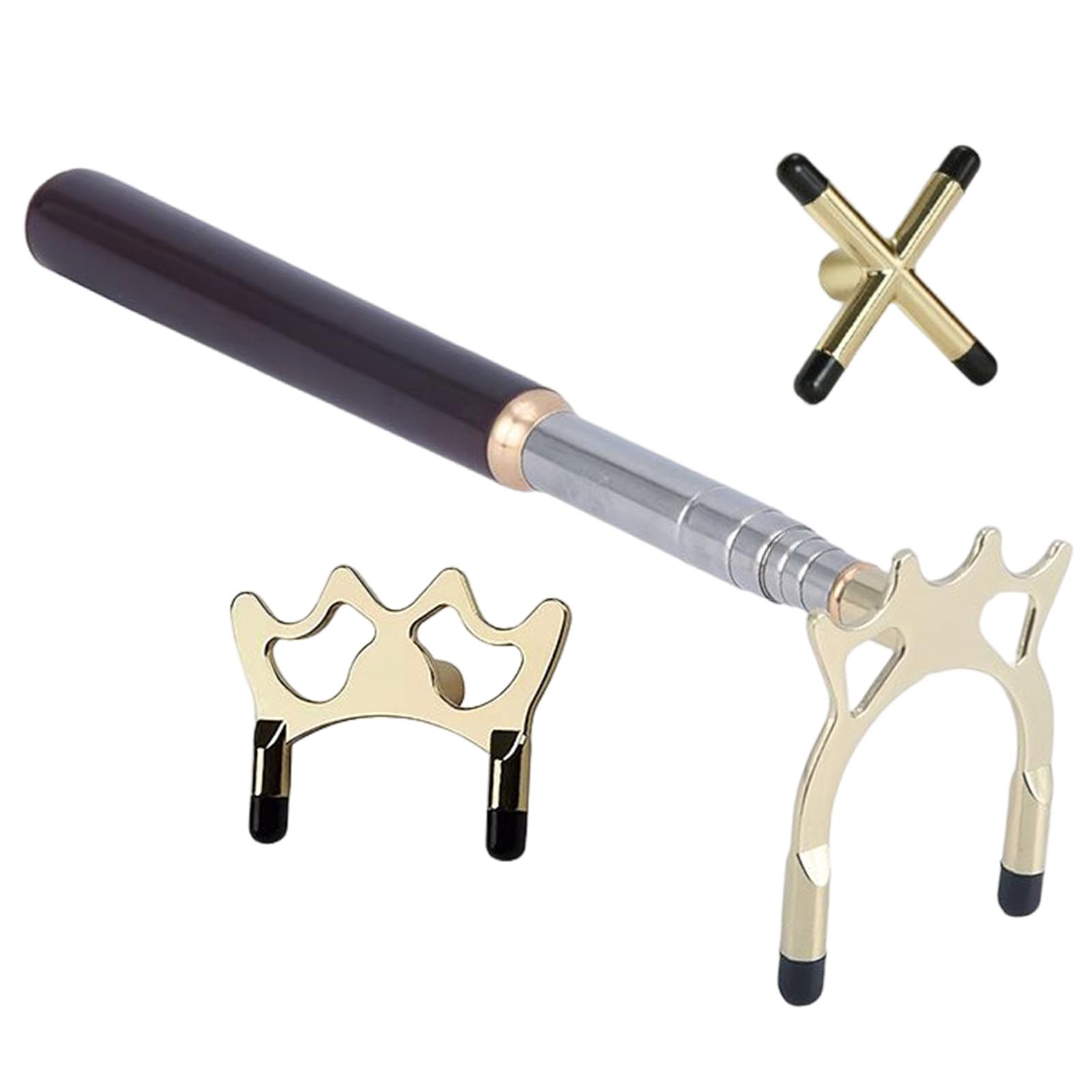 Ioensy - Puente De Taco De Billar Con Cabeza Para Mesa De Billar Cabeza Cruzada Alta Baja