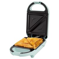 Sandwichera Tasty Mini, 600 W, Aqua, Hace Sándwiches Y Paninis