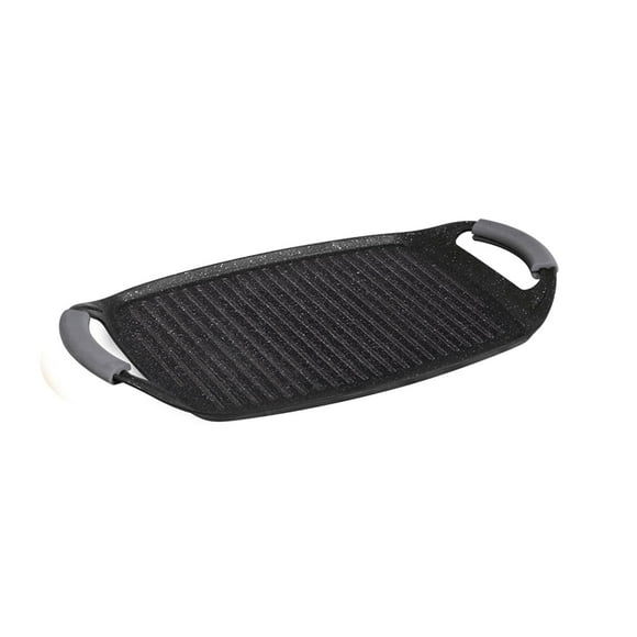 PLANCHA GRILL 47x 29 CM- BERLINGER HAUS, LINEA CARBÓN PRO, ANTIADHERENTE.