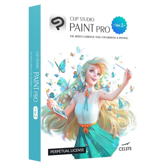 Software GRAPHIXLY CLIP STUDIO PAINT PRO Versión 2