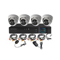 Vipa - Kit 4 Cámaras De Seguridad Interior Hd 1Mp - I40L