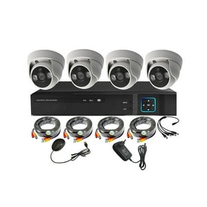 Vipa - Kit 4 Cámaras De Seguridad Interior Hd 2Mp - I40H